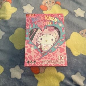 Miniso Hello Kitty Y2K Pop Star blind box Plush keychain ZEST